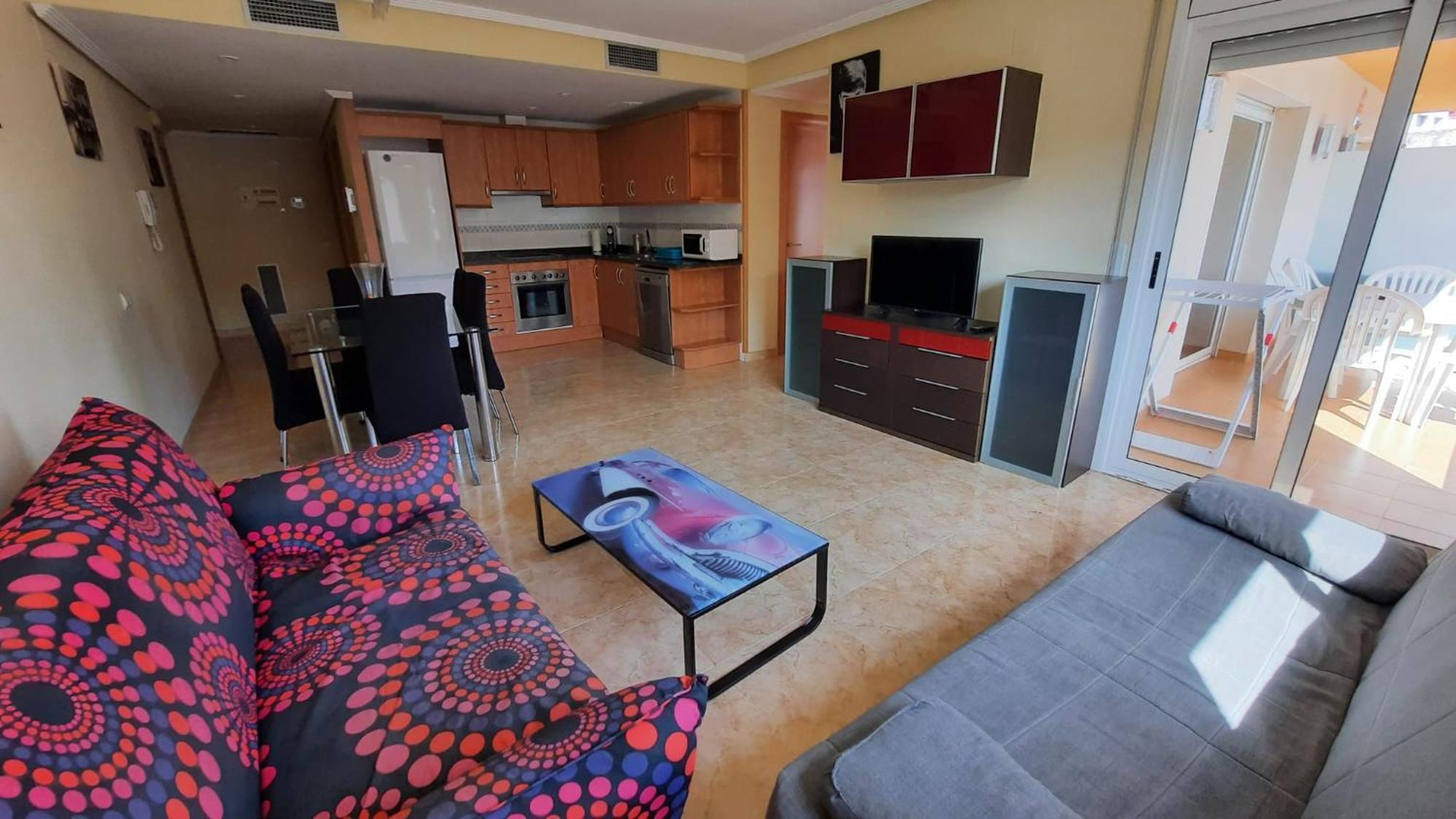 Апартаменты Fabuloso Apartamento Familiar Con Piscina En Салоу Экстерьер фото